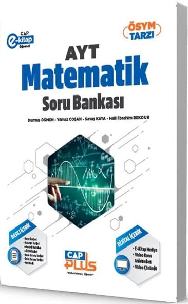 AYT Matematik Plus Soru Bankası Çap Yayınları ürün görseli 1