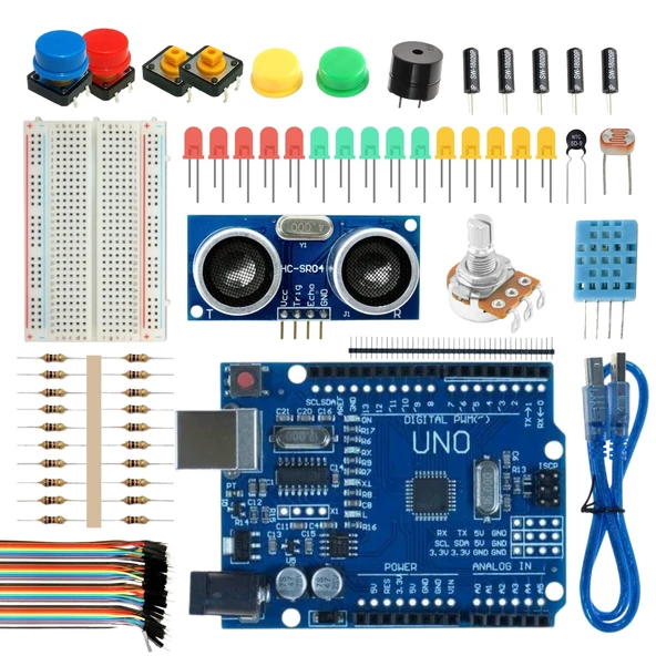 RoboThink Robotik Kodlama Başlangıç Seti (Arduino Temelli - Kutulu ve Yapay Zeka Destekli) ürün görseli 1