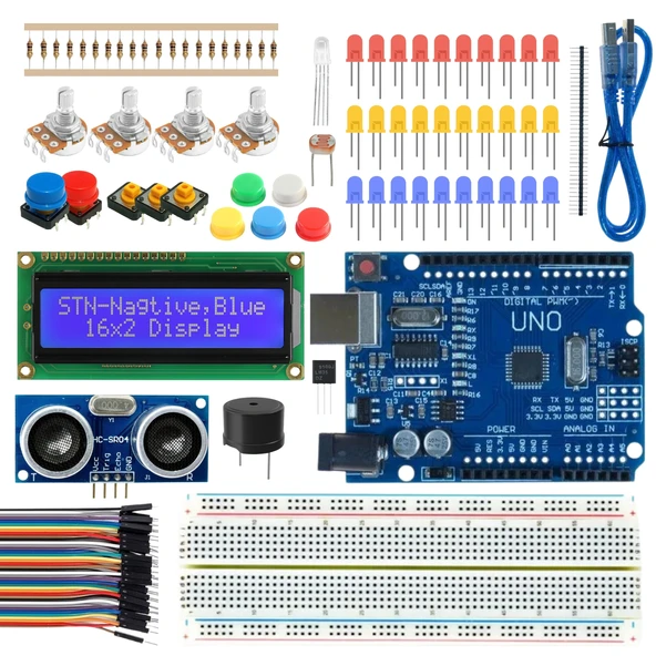 RoboThink Robotik Kodlama Seti 124 Pcs (Arduino Temelli - Kutulu ve Yapay Zeka Destekli) ürün görseli 1