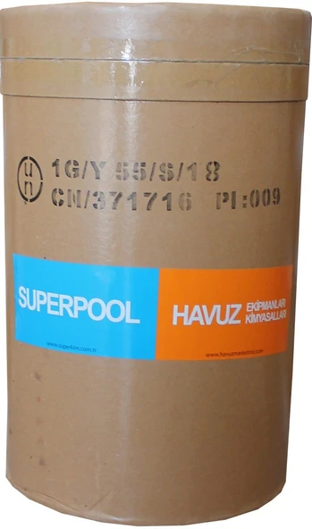 Superpool 50 KG %90 TABLET Klor - Chlorine Tablets %90-ToptancıyızBiz ürün görseli 1