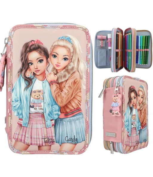 Triple Pencil Case Team Teddy ürün görseli 1