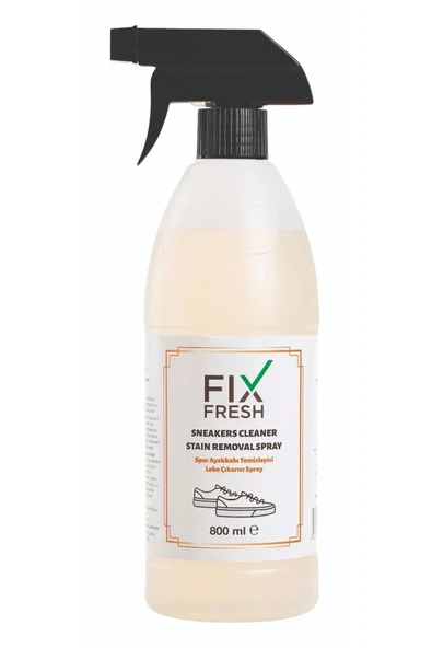 fixfresh Spor Ayakkabı Temizleyici Sprey Kir Leke Çıkarıcı Ayakkabı Bakım Spreyi 800 Ml ürün görseli 1