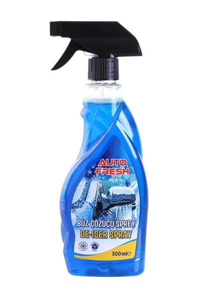 AutoFresh ARAÇ BUZ ÇÖZÜCÜ SPREY ARABA CAM KAPORTA BUZLANMA ÖNLEYİCİ 500 ML ürün görseli 1