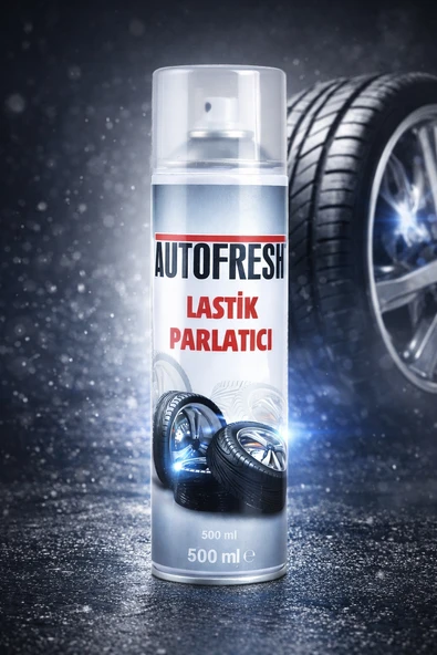 AutoFresh Lastik Parlatıcı Sprey 500 ML Aeresol - Resim 3