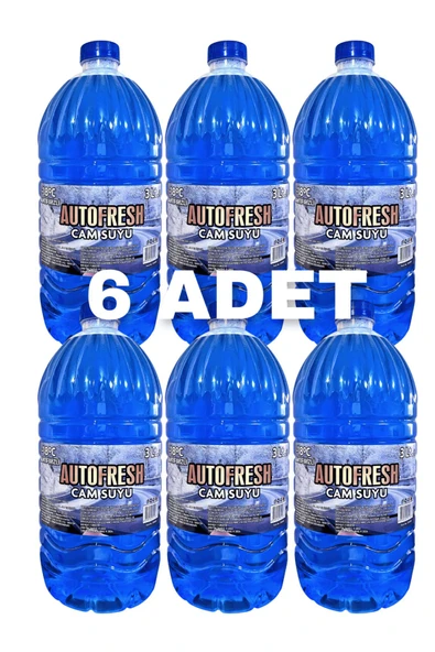 AutoFresh KIŞLIK OTO CAM SUYU -18 DERECE 3 LİTRE X 6 ADET ürün görseli 1