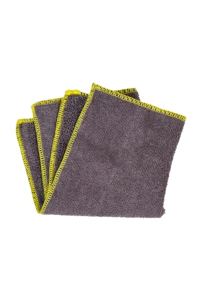AutoFresh Oto Mikrofiber Yıkama Kurulama Cila Kalın Bez 30 X 30 320 Gsm Gri Renk Araba Temizlik Bezi ürün görseli 1