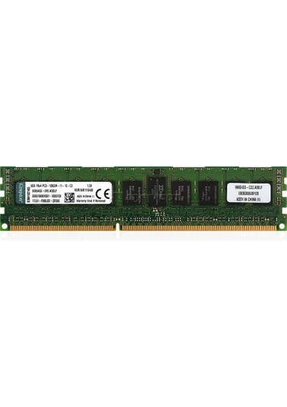KINGSTON  KVR16R11S4 8GB 1600 MHZ DDR3 CL11 SERVER RAM ürün görseli 1