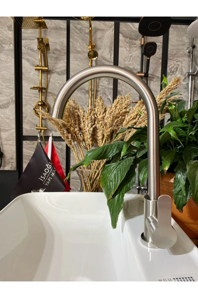 Inox Diamond Design Mutfak Bataryası ürün görseli 1