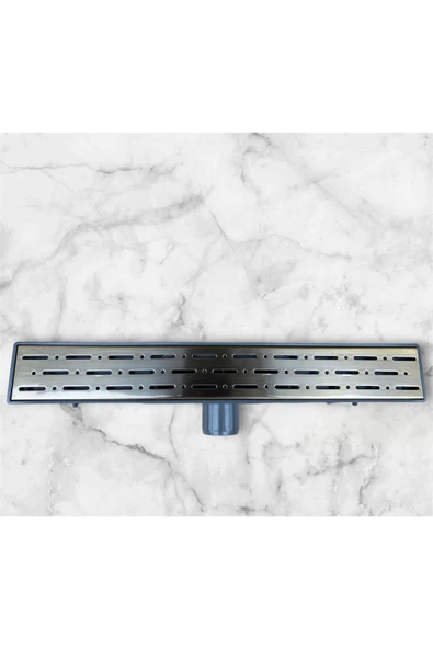 Antik Gold Duş Kanalı Lineer Banyo Duş Süzgeci Mat Gold Pirinç Duş Gideri 50 Cm ürün görseli 1