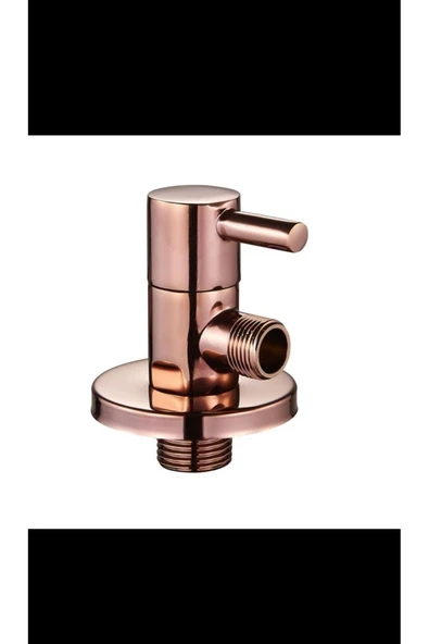 Bakır Taharat Musluğu Bronz Taharet Musluğu Rose Bakır Ara Musluk Modern Tasarım ürün görseli 1