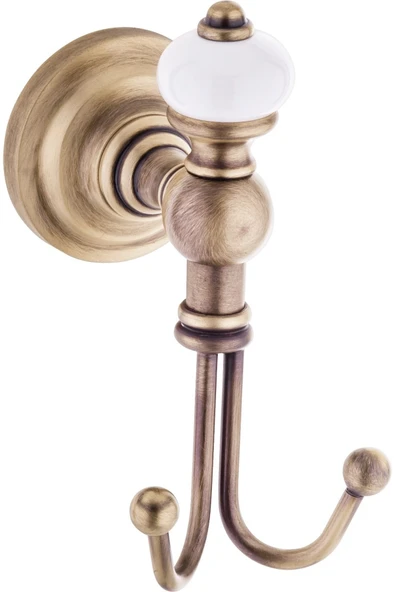 Antik Gold Banyo Askılıği Vintage Tasarım Pirinç Malzeme Paslanmaz Antik Eskitme ürün görseli 1