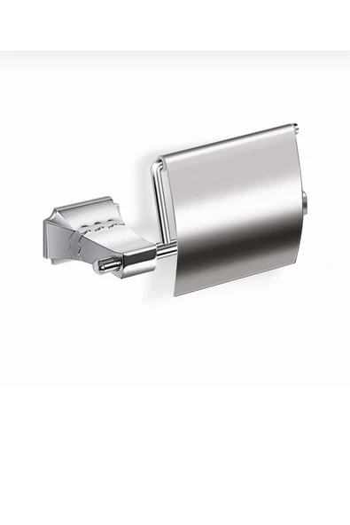 Tuvalet Kağıtlık Silver Gümüş Klasik Vintage Phaselis Design Kağıtlık ürün görseli 1