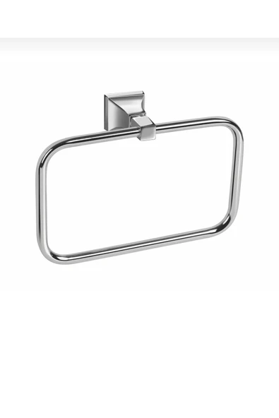 Banyo Havluluk Salda Design Pirinç Havluluk Silver Gümüş ürün görseli 1