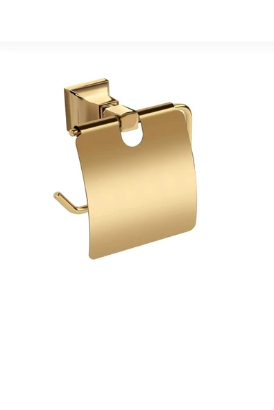 Gold Tuvalet Kağıtlık Salda Design Pirinç Tuvalet Kağıtlığı ürün görseli 1