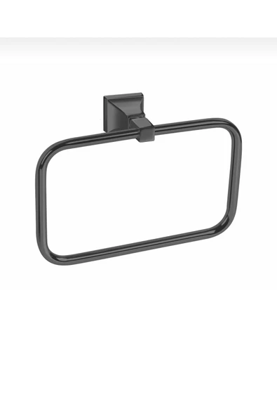 Mat Siyah Banyo Havluluk Salda Design Pirinç Havluluk ürün görseli 1