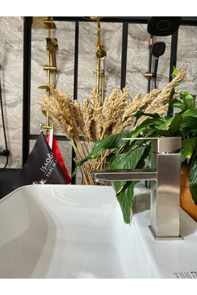 Inox Grape Kare Lavabo Bataryası ürün görseli 1