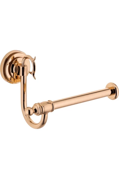 Gold Tuvalet Kağıtlığı Komple Pirinç Aksesuar Vintage Premium Kağıtlık ürün görseli 1