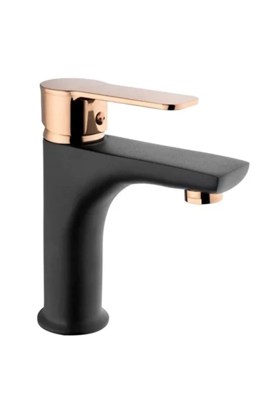 Bronz Siyah Lavabo Bataryası Bakır Siyah Lavabo Musluğu ürün görseli 1