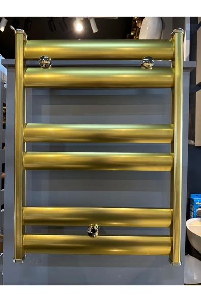 Mat Gold Havlupan 50 70 Ölçü Vanalar Dahil Set Banyo Havlupanı Mat Gold ürün görseli 1