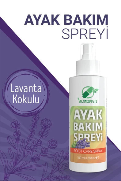 Yurdavit El Ayak Spreyi Düzelli Kullanımda MANTARA SON 100 Ml ürün görseli 1