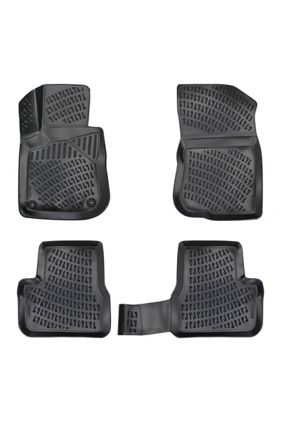 Peugeot 208 2015 Araca Özel Tasarım 3D Havuzlu Paspas ürün görseli 1
