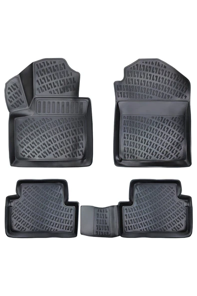 Ford Connect 2005 Araca Özel Tasarım 3D Havuzlu Paspas ürün görseli 1