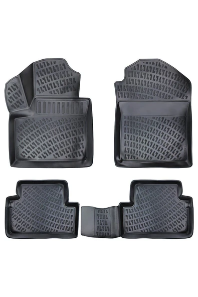 Ford Connect 2006 Araca Özel Tasarım 3D Havuzlu Paspas ürün görseli 1