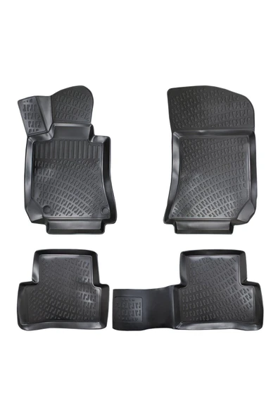 Mercedes E Serisi W212 2010 Araca Özel Tasarım 3D Havuzlu Paspas ürün görseli 1