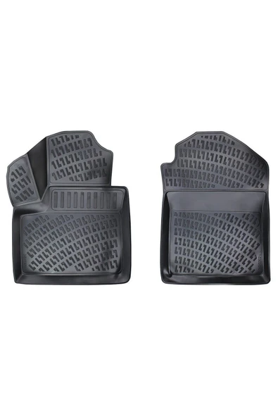 Ford Connect PANELVAN (2 Parça) 2011 Araca Özel Tasarım 3D Havuzlu Paspas ürün görseli 1