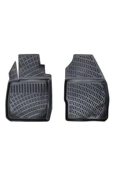 Ford Fiesta PANELVAN ( 2 Parça) 2004 Araca Özel Tasarım 3D Havuzlu Paspas ürün görseli 1