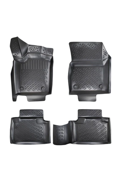 Jeep Grand Cherokee WK2 2011 sonrası Araca Özel Tasarım 3D Havuzlu Paspas ürün görseli 1