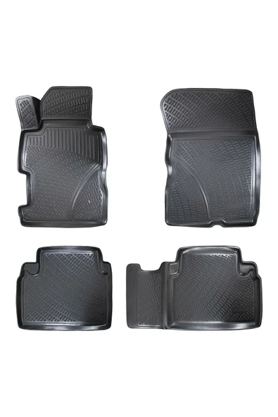 Honda Civic SEDAN 2007 Araca Özel Tasarım 3D Havuzlu Paspas ürün görseli 1