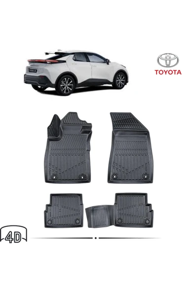 TOYOTA C-HR 2024 4D Havuzlu Paspas ürün görseli 1