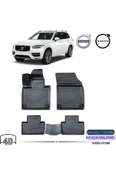 VOLVO XC90 2022 4D Havuzlu Paspas ürün görseli 1