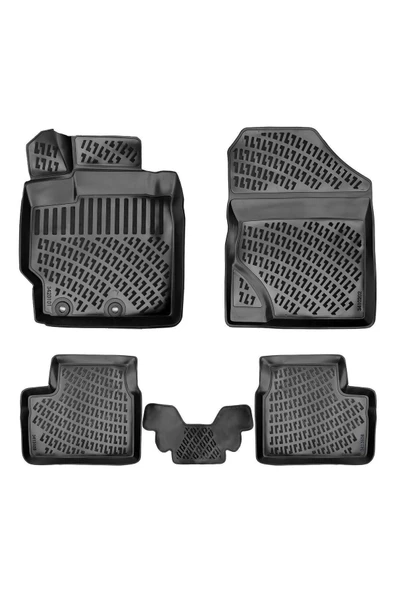 Toyota Yaris 2009 Araca Özel Tasarım 3D Havuzlu Paspas ürün görseli 1