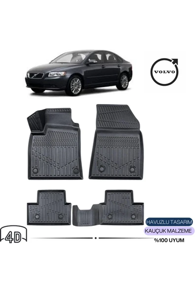 VOLVO S40 2004 4D Havuzlu Paspas ürün görseli 1
