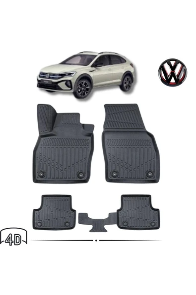 VOLKSWAGEN TAİGO 2023 4D Havuzlu Paspas ürün görseli 1