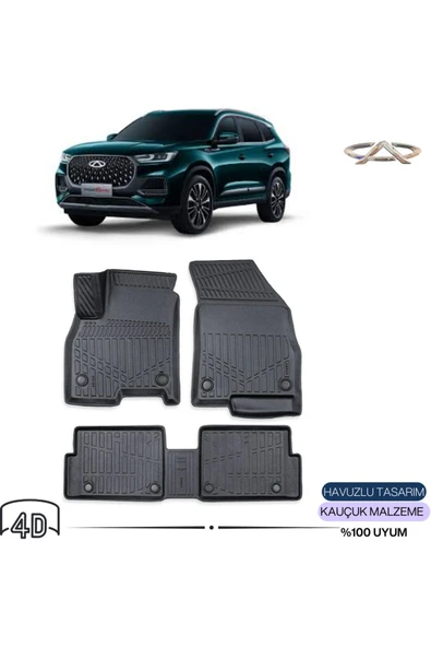 CHERY Tiggo 8 Pro Luxury-excellent 2021 4D Havuzlu Paspas ürün görseli 1