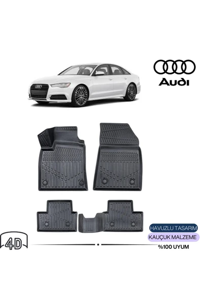AUDİ A6 2021 4D Havuzlu Paspas ürün görseli 1