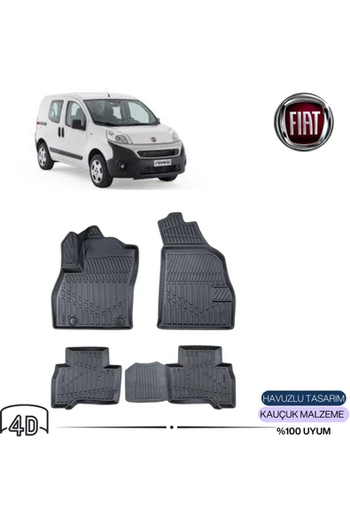 FİAT FİORİNO 2007  4D Havuzlu Paspas ürün görseli 1