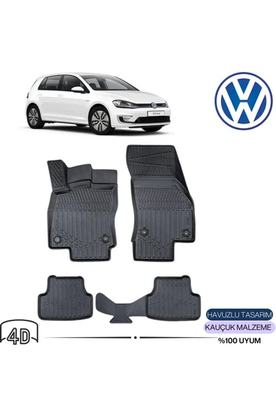 VOLKSWAGEN GOLF 5 2003 4D Havuzlu Paspas ürün görseli 1