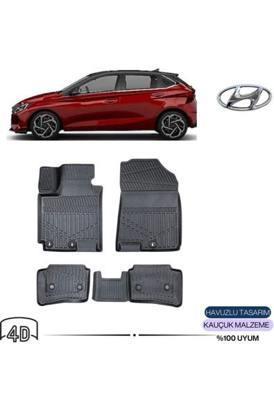 HYUNDAİ İ20 2024 4D Havuzlu Paspas ürün görseli 1