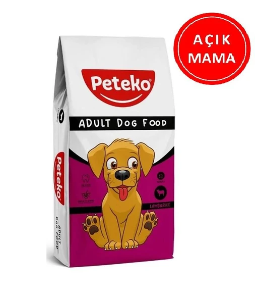 Peteko Kuzulu Köpek Maması 1 Kg AÇIK ürün görseli 1