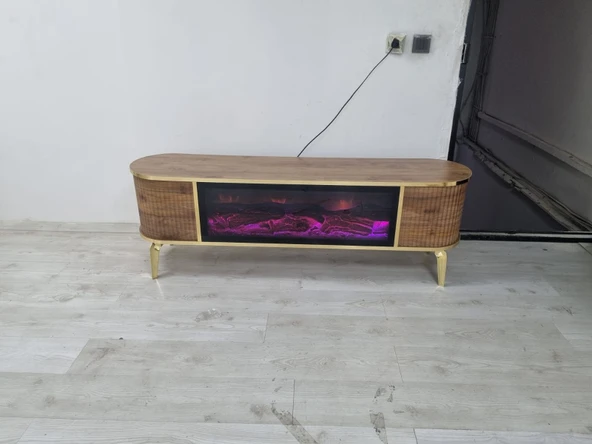 Şömineli Tv sehpası - Resim 8