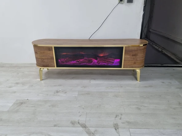 Şömineli Tv sehpası - Resim 5