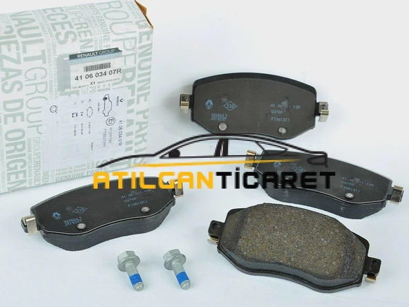 410603407R-410605929R-MEGANE IV 4 ÖN FREN BALATASI RENAULT MAİS ürün görseli 1