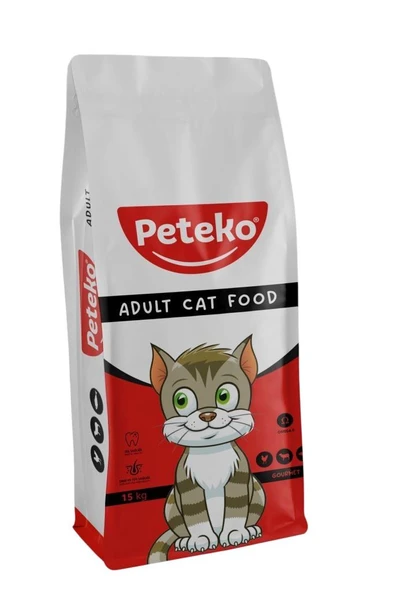 Peteko Gurme Karışık Kedi Maması 15 Kg ürün görseli 1