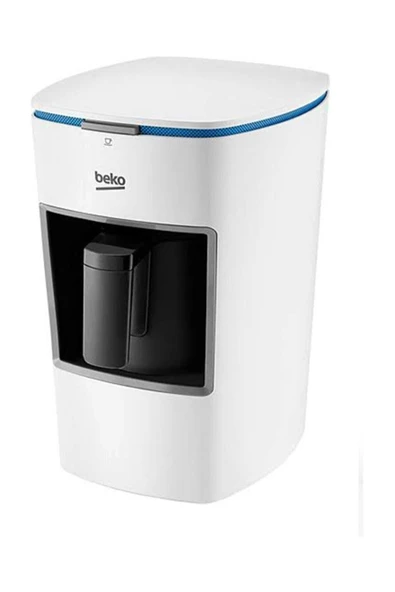 Beko Bkk 2300 Mini Tekli Beyaz Kahve Makinesi ürün görseli 1