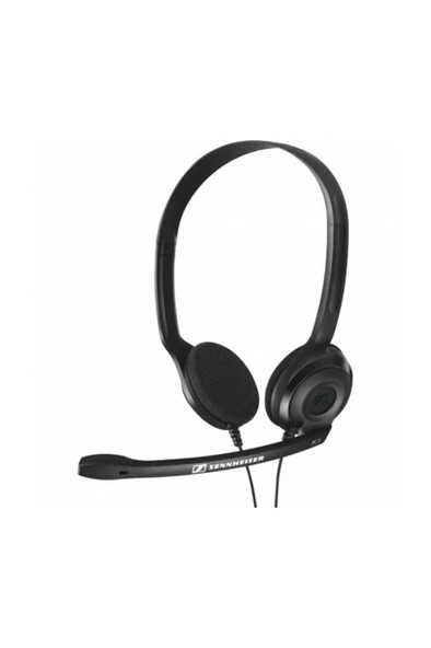 Sennheiser PC 3 Chat Mikrofonlu Kulaküstü Siyah Kulaklık ürün görseli 1
