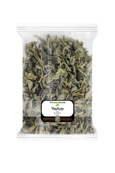 Yeşil Çay Yaprak A Kalite 500 Gr. Yeşilçay Green Tea Greentea 0,5 Kg. ürün görseli 1